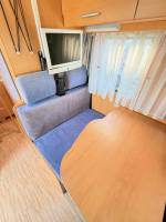 Achat Camping-car Profilé Occasion, lit sur soute, pour deux, moins de 6 m, petit prix, Hymer Van 522, à Roques, proche de Toulouse (31)