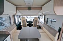 Camping-car intégral occasion salon face à face, 150 cv, Bürstner Ixeo 736, à Roques près Toulouse (31)