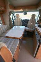 Vend Camping-car profilé occasion, lit à la française, moins de 6 m, les dimensions d'un fourgon, Rapido 707 C le Randonneur, à Roques proche de Toulouse (31) Midi-Pyrénées.