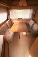 Caravane occasion, 4 couchages, moins de 5,5 m, Sun Roller Sevilla 440 CP, à Roques proche de Toulouse (31)