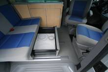 Fourgon van occasion, 4 couchages, moins de 5 m, 174 CV, California T5 Confortline à Roques, près de Toulouse (31)