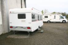 Caravane occasion lit transversal, 4 places, Sterckeman Starlett 465CP à Roques proche Toulouse (31)