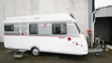 Caravane occasion lit transversal, 4 places, Sterckeman Starlett 465CP à Roques proche Toulouse (31)