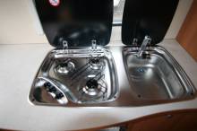 Vend Caravane occasion lit transversal, 4 places, Sterckeman Starlett 465CP à Roques proche Toulouse (31)