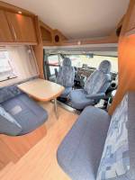 Camping-car profilé occasion, lit à la française, moins de 7 m, Eriba Emotion 653, à Roques proche de Toulouse (31)