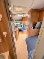 Achat Camping-car profilé occasion, lit à la française, moins de 7 m, Eriba Emotion 653, à Roques proche de Toulouse (31)