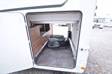 vend Camping-car profilé occasion, lit de milieu, récent, Dethleffs Trend T7057 DBL, à Roques proche de Toulouse (31)