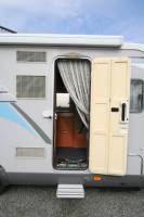 Camping-car profilé d'occasion, 4 places, lit à la française, Hymertramp 655 GT, à Roques proche de Toulouse (31)