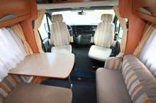 Vente Camping-car profilé d'occasion, 4 places, lit à la française, Hymertramp 655 GT, à Roques proche de Toulouse (31)