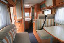 Achat Camping-car profilé d'occasion, 4 places, lit à la française, Hymertramp 655 GT, à Roques proche de Toulouse (31)