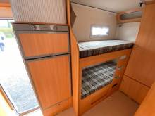 Vente Camping-car capucine occasion, 4 places, lits superposés, pas cher, Pilote Aventura A 650, à Roques proche de Toulouse (31)