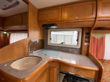 Camping-car intégral occasion, moins de 7 m, 4 places, pas cher, Rapido 986 F, à Toques proche de Toulouse (31)