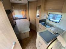 Vend Camping-car profilé d’occasion allemand, lit à la française, lit de pavillon, moins de 7 mètres, Bürstner Quadro IT 664, à Roques, proche de Toulouse 31