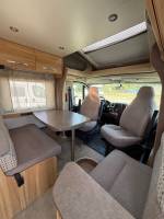 Vente Camping-car profilé occasion, lit central, lit de pavillon, 4 places cartes grise; Chausson Flash 49 EB, à Roques proche de Toulouse (31)