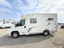 Vend Camping-car profilé occasion, lit transversal, lit de pavillon, 3 couchages, moins de 6 m, Laika X 595 R, à Roques proche de Toulouse (31)