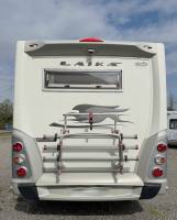 Camping-car profilé occasion, lit transversal, lit de pavillon, 3 couchages, moins de 6 m, Laika X 595 R, à Roques proche de Toulouse (31)