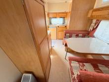 Caravane surbaissée occasion, 4 couchages, La Mancelle LM 420, à Roques proche de Toulouse (31)