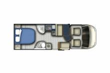 Achat Camping-car profilé occasion, lit de milieu et de pavillon, Bürstner Ixeo IT 724 Plus, à Roques près de Toulouse (31)