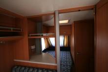 Achat Caravane occasion lits superposés, 5 couchages, Knaus Sport 500 FDK, à Roques proche de Toulouse (31)