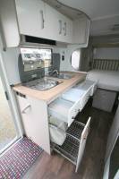 Vend Caravane Occasion, lit central, 4 places, La Mancelle Liberty Plaisance 490, à Roques proche de Toulouse (31)