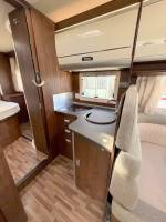 Camping-car profilé occasion, lit central, 3 couchages, Laika Ecovip 412, à Roques proche de Toulouse (31)