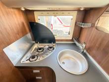 Camping-car profilé occasion, lit central, 3 couchages, Laika Ecovip 412, à Roques proche de Toulouse (31)