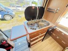 Achat Fourgon aménagé occasion, 4 places, 3 couchages, moins de 6 m, Campérêve Magellan 540, à Roques proche Toulouse (31)