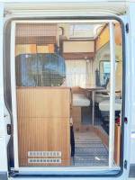 Achat Fourgon aménagé occasion, 4 places, 3 couchages, moins de 6 m, Campérêve Magellan 540, à Roques proche Toulouse (31)