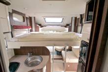 Camping-car profilé occasion, 5 couchages, lit de milieu, Mc Louis Yearling 77G, à Toulouse (31)