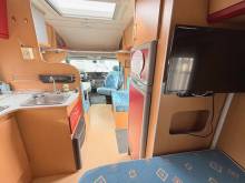 Camping-car Profilé occasion, 4 places, 4 couchages, moins de 7 m,  Lit à la française, Mooveo P 660 , à Roques proche de Toulouse (31)