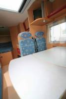 Vend Camping-car profilé occasion, moins de 7 m, lit à la française, 4 places, Mooveo P 660, à Roques proche de Toulouse (31)