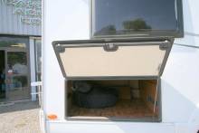 Camping-car profilé d'occasion, lit à la française, 4 couchages, Bürstner Nexxo T640, à Roques proche de Toulouse (31)