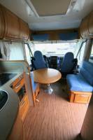 Camping-car intégral occasion, Mercedes, boîte auto, poids lourd, lits jumeaux, NOTIN Oural,  à Roques, près de Toulouse (31)