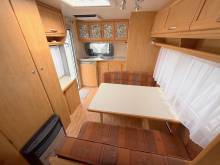 Vend Caravane Occasion, lit central, 4 places, Sterkeman Novastar 500 CP, à Roques proche de Toulouse (31)