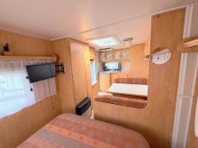 Vend Caravane Occasion, lit central, 4 places, Sterkeman Novastar 500 CP, à Roques proche de Toulouse (31)
