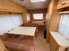 Vend Caravane Occasion, lit central, 4 places, Sterkeman Novastar 500 CP, à Roques proche de Toulouse (31)