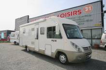 Camping-car intégral occasion, lit de milieu, Pilote référence G 742, à roques, proche Toulouse (31)