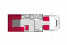 Achat Vacances et loisirs, un camping-car profilé occasion, Maxi-salon, salon en U, moins de 7 m, 4 places, un Pilote P 696 U Evidence, à Roques proche de Toulouse (31)