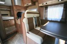 Camping-car occasion profilé, lit central, lit de pavillon, Pilote aventura P 736 TCA, à Roques Proche de Toulouse (31)
