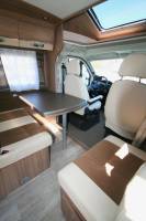 Vend Camping-car occasion profilé, lit central, lit de pavillon, Pilote aventura P 736 TCA, à Roques Proche de Toulouse (31)