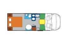 Achat Camping-car profilé d’occasion, lit central, 3 couchages, Rimor Katamarano 69P, à Roques proche de Toulouse (31)