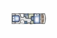 Camping-car intégral occasion, boite auto, poids lourd, Carthago E chic line 51 QB, à Toulouse-Roques (31)