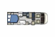 Achat Camping-car Profilé occasion, 4 places, 3 couchages, lit central, Chausson Best Of 28 CE, chez Vacances et Loisirs à Roques proche de Toulouse