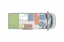 Achat Fourgon aménagé d'occasion moins de 6 m, parfaitement équipé, Possl Summit 600 plus, à Roques près Toulouse (31)