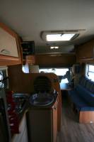 Camping-car capucine d'occasion, lit sur soute, 5 places, 6 couchages, Challenger Genesis 51, à Roques proche de Toulouse (31)