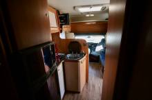 Vente Camping-car capucine d'occasion, lit sur soute, 5 places, 6 couchages, Challenger Genesis 51, à Roques proche de Toulouse (31)