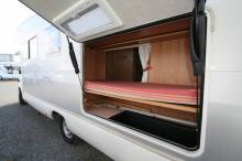 Camping-car capucine occasion, 4 places, lits superposés, 7 couchages, double dînette, Mercedes, Rimor Superbrig 749, à Roques proche de Toulouse (31)