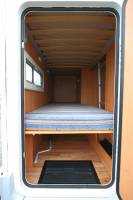 Vente Capucine d’occasion, lits superposés arrière, 6 places, 6 couchages, Challenger Genesis 43, à Roques proche de Toulouse (31).