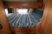 Achat Camping-car profilé d’occasion, grande soute, lit sur soute électrique, Challenger Mageo 115, à Roques proche de Toulouse (31)