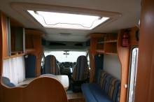 Vente Camping-car profilé d’occasion, grande soute, lit sur soute électrique, Challenger Mageo 115, à Roques proche de Toulouse (31)